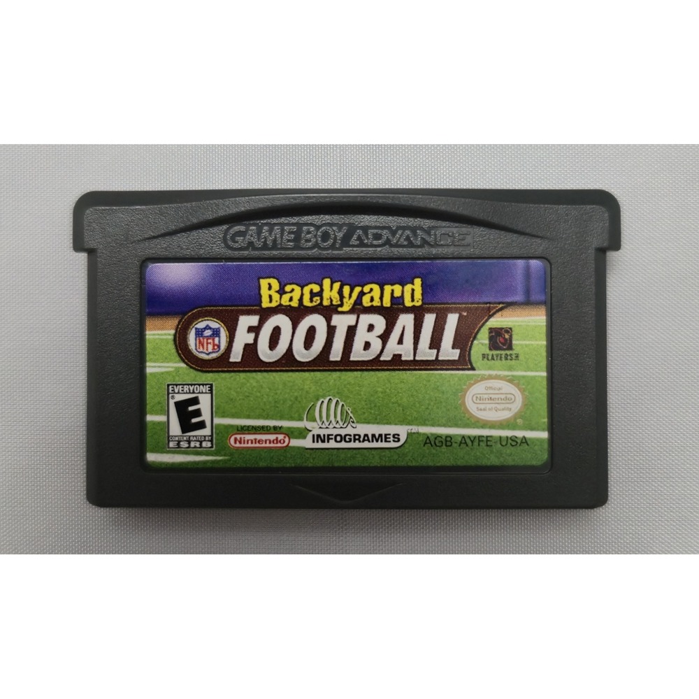 Backyard‎ Football - Game Boy Advance GBA - Authentic 11 Stamp - Tested